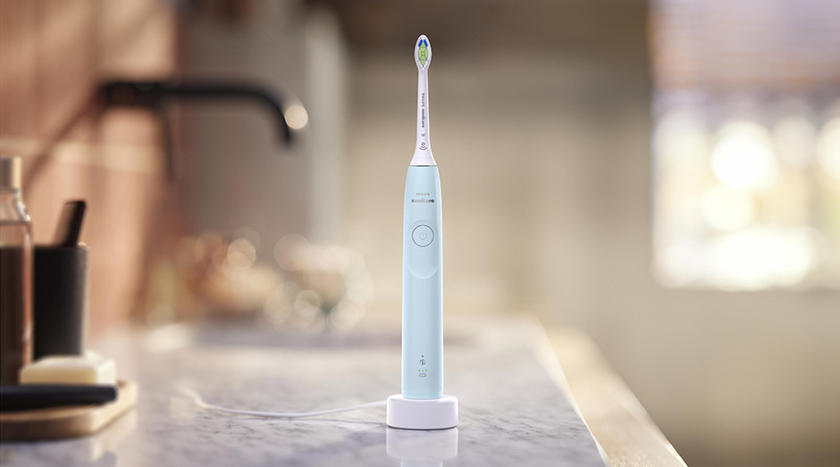 Zubní kartáček Philips Sonicare 5300 HX7106/01 modrý Zubní kartáček Philips HX7108/01 Sonicare 5300