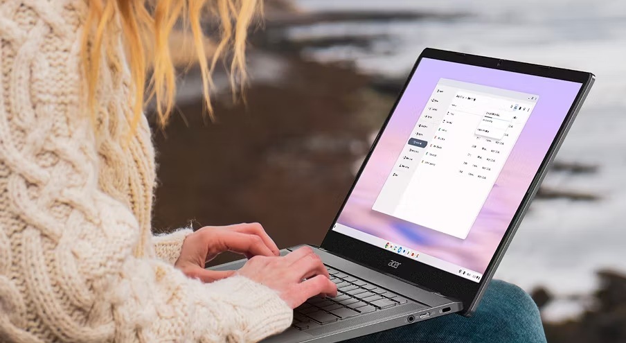 Notebook Acer Chromebook Plus 514 (CB514-5H-31PH) šedý Notebook Acer Chromebook Plus 514 (CB514-5H-31PH) šedý