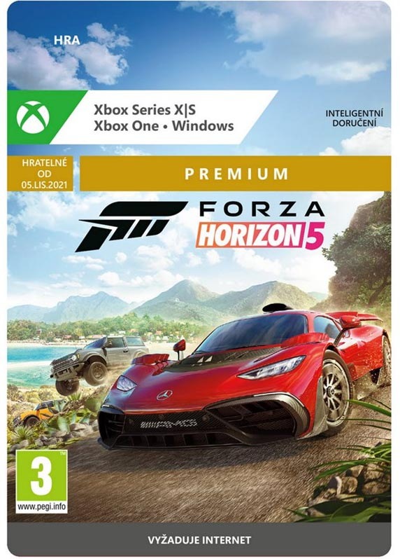Forza Horizon 5 - Premium Edition – elektronická licence, Xbox Series / Xbox One / PC