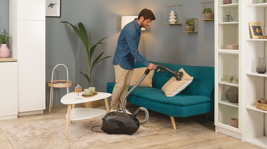 Podlahový vysavač Hoover HE7 HE721PAF 011 šedý/šalvějový Podlahový vysavač Hoover HE7 HE721PAF 011 šedý/šalvějový