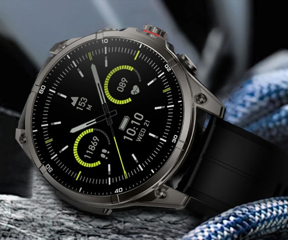 Kovové tělo silné jen 11 mm v kombinaci s kovovým řemínkem spojuje eleganci a vysokou odolnost