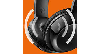 Sluchátka Philips SHB3075BK černá