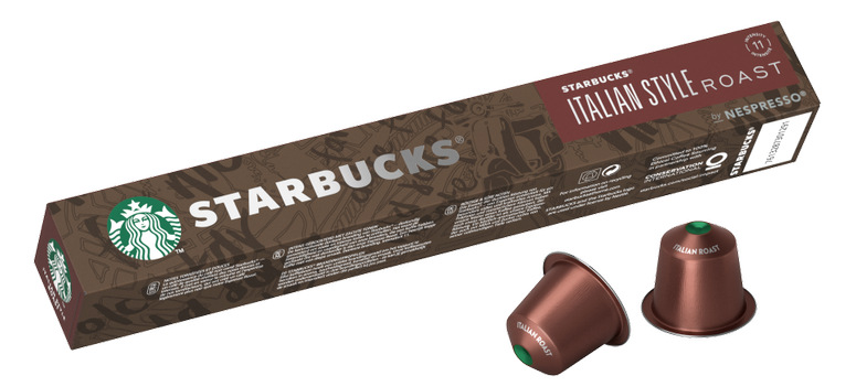 Kapsle pro espressa Starbucks NC Italian Style Roast 10 Caps