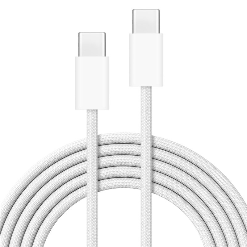 Kabel Cubenest USB-C/USB-C, 60W, 1m bílý