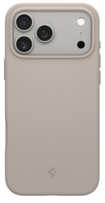 Kryt na mobil Spigen Silicone Fit MagSafe na Apple iPhone 17 Pro béžový Kryt na mobil Spigen Silicone Fit MagSafe na Apple iPhone 17 Pro v béžové barvě