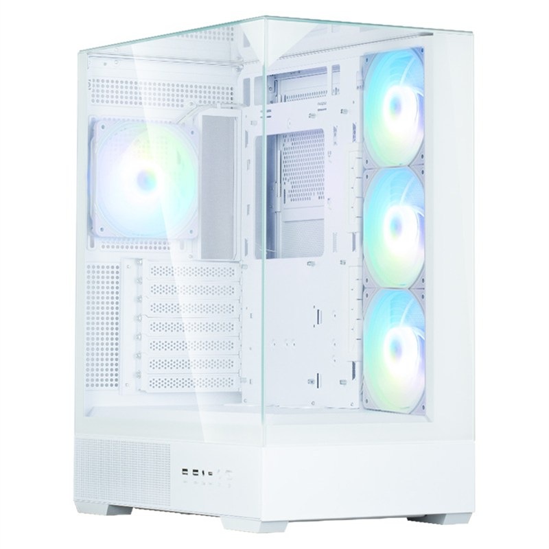 Case Zalman P40 Prism Plus - bílá barva