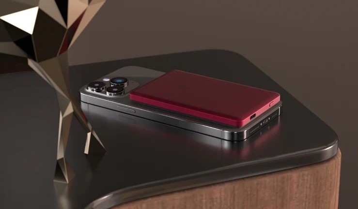 Powerbanka ADAM Elements GRAVITY C5 5000 mAh červená Powerbanka ADAM Elements GRAVITY C5 5000 mAh červená
