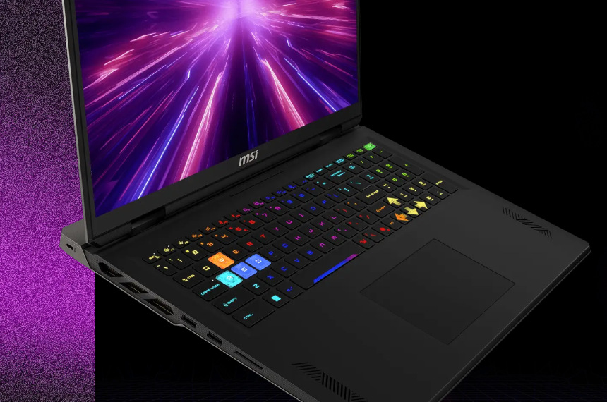 Notebook MSI Raider 18 HX A2WI-1282CZ černý MSI Raider 18 HX A2W pohání procesor Intel Core Ultra