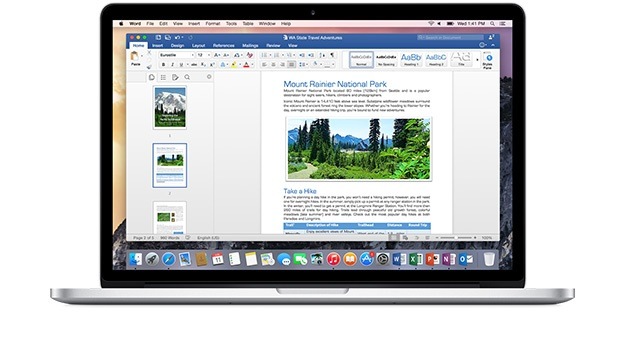 Software Microsoft Office 2016 ENG pro Mac Mac Home and Business