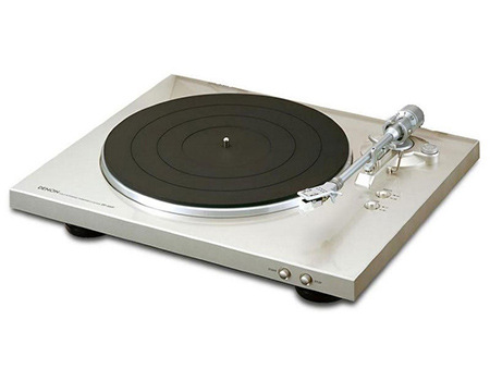 Gramofon Denon DP-300F stříbrný Gramofon Denon DP-300F stříbrný