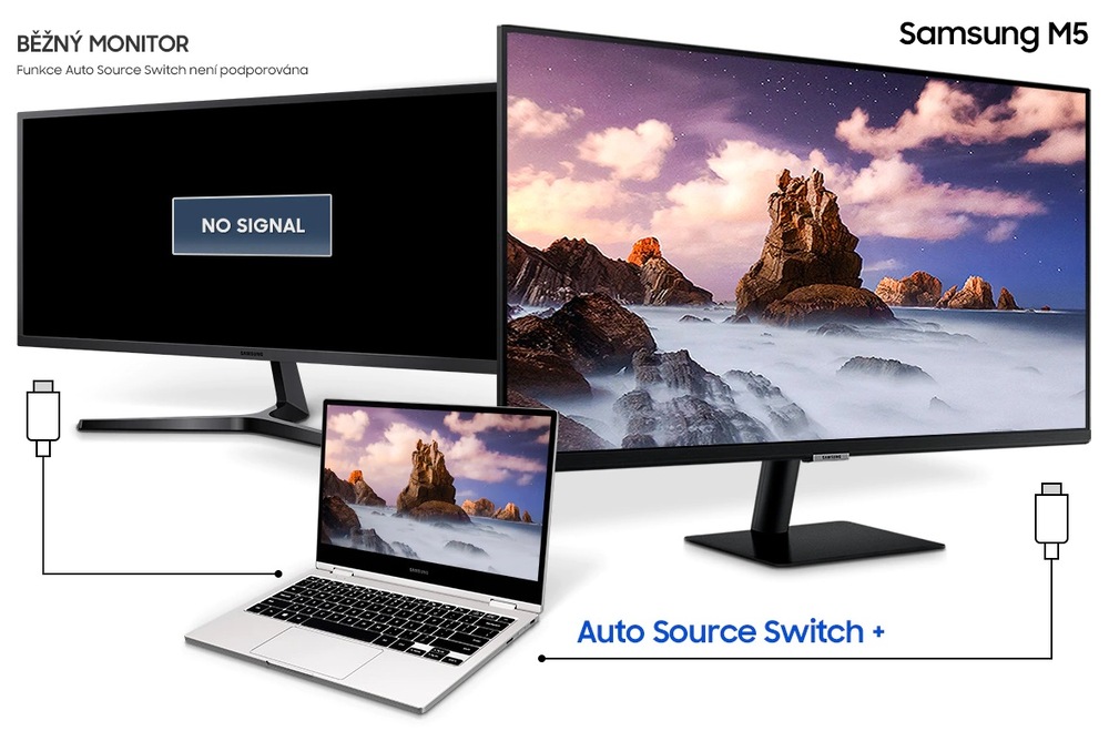 Monitor Samsung Smart Monitor M5 černý Monitor Samsung Smart Monitor M5 černý