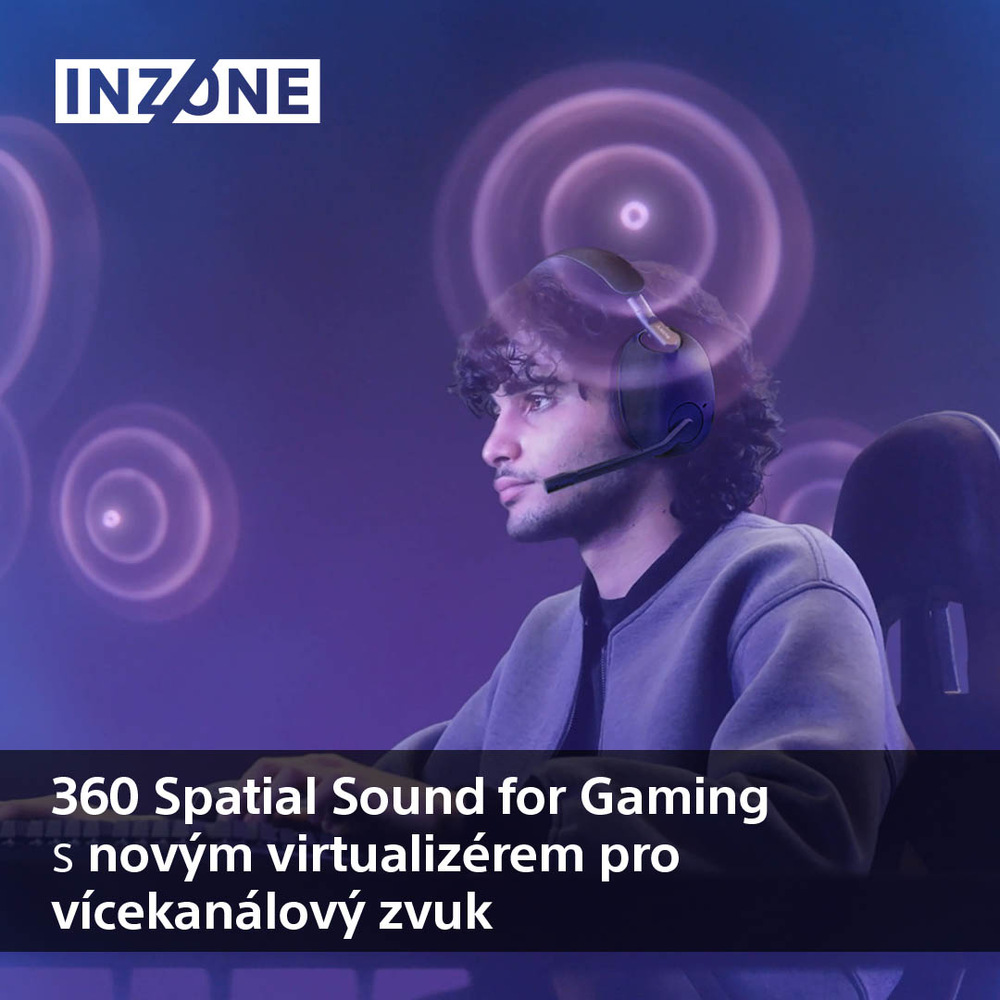  Sony Inzone H9, černá