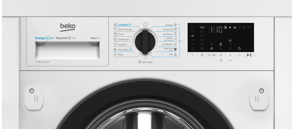 Vestavná pračka Beko B3WBT671415W bílá Vestavná pračka Beko B3WBT671415W bílá