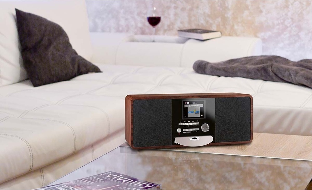 Internetový radiopřijímač s DAB+ Imperial DABMAN i200 CD hnědý IPR2223500_04