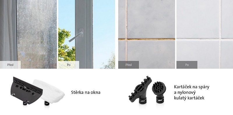 Čistič skvrn ETA Steam&Clean 7214 90000 černý Čistič skvrn ETA Steam&Clean 7214 90000 černý