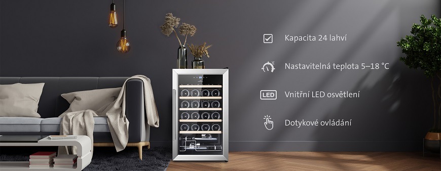 Vinotéka ETA 9532 90010G černá