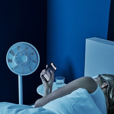 Ventilátor stojanový Duux Whisper Flex SMART White + battery pack Ventilátor stojanový Duux Whisper Flex SMART White + battery pack