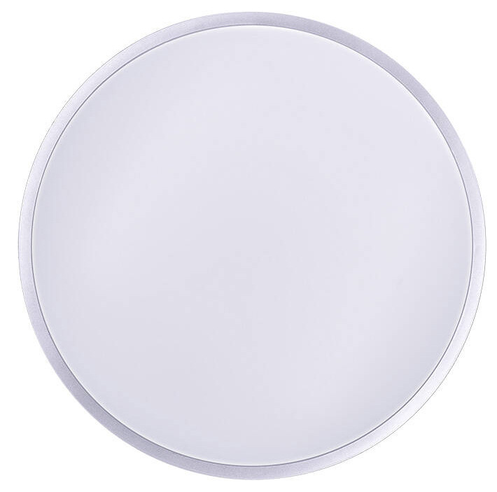 Stropní svítidlo Solight Silver, kulaté, 24W, 1800lm, stmívatelné, dálkové ovládání, 38cm stříbrné