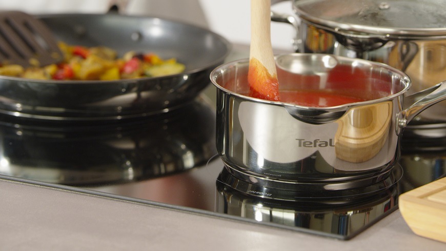 Sada nádobí Tefal Duetto+ G719SA, 10 ks nerez