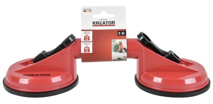 Přísavka Kreator na kluzké povrchy, nosnost až 80 kg