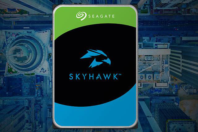 Pevný disk Seagate SkyHawk je ideální volbou pro práci v nepřetržitém provozu
