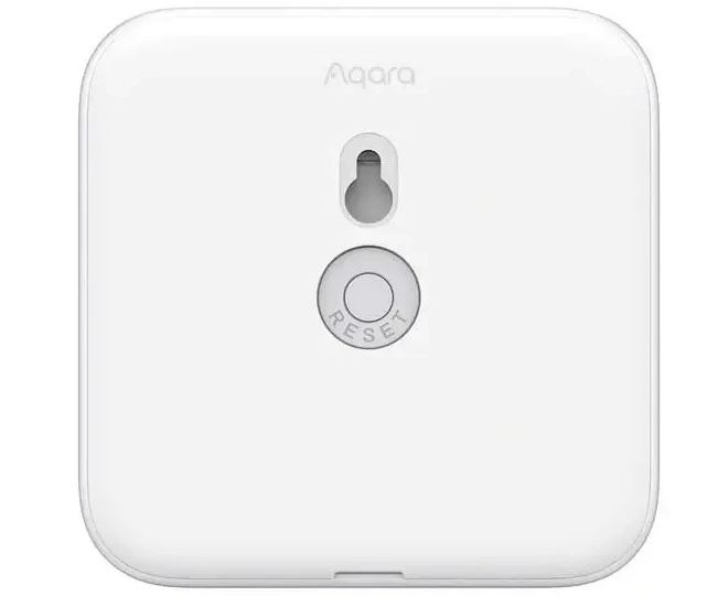 Senzor Aqara Climate Sensor W100 bílý AQARA Climate Sensor W100 (TH-S04D) ze zadní strany