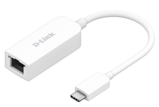 Síťová karta D-Link USB-C/RJ 45 (2,5G Ethernet) bílá Síťová karta D-Link USB-C/RJ 45 (2,5G Ethernet) bílá