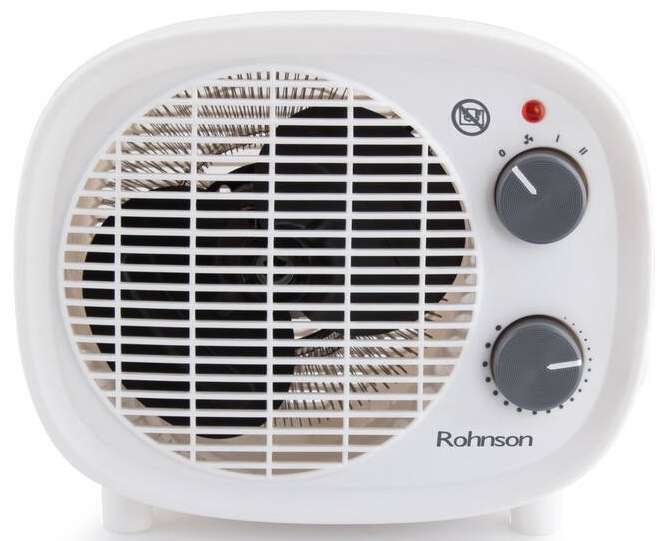 Teplovzdušný ventilátor Rohnson R-6066 bílý
