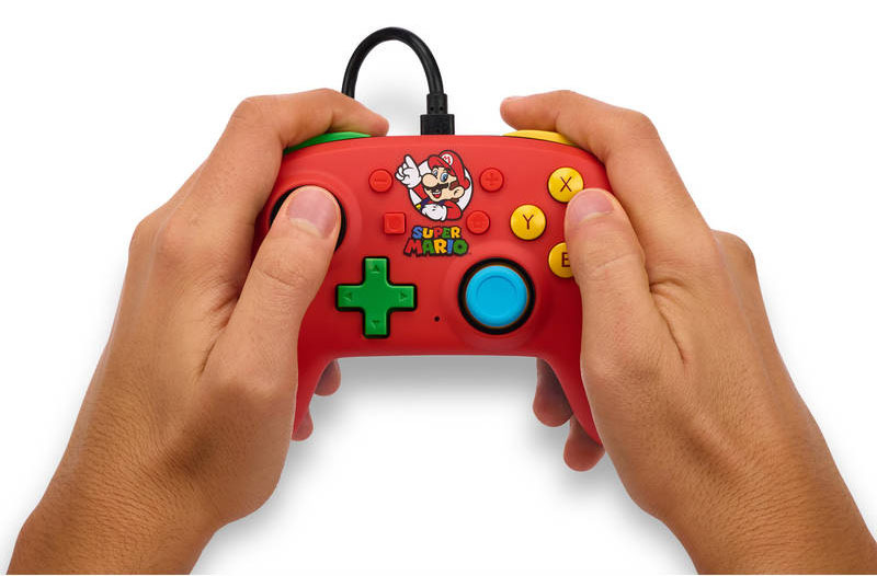 Gamepad PowerA Wired Nano - Nintendo Switch - Mario Medley PowerA Wired Nano pro Nintendo Switch – Mario Medley (NSGP0123-01)