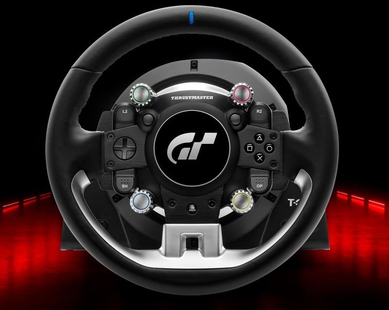 Volant Thrustmaster T-GT II PACK, volant + základna (bez pedálů) pro PC a PS5, PS4