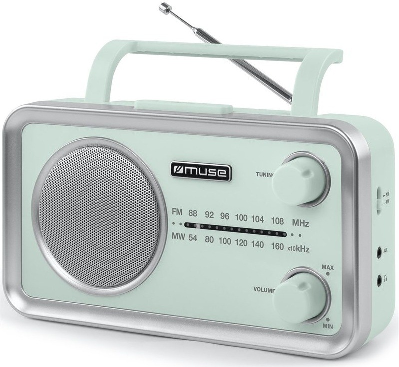 Radiopřijímač MUSE MF-060 zelený