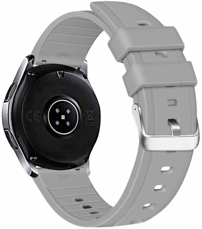 Řemínek RhinoTech univerzální silikonový Quick Release 22mm šedý