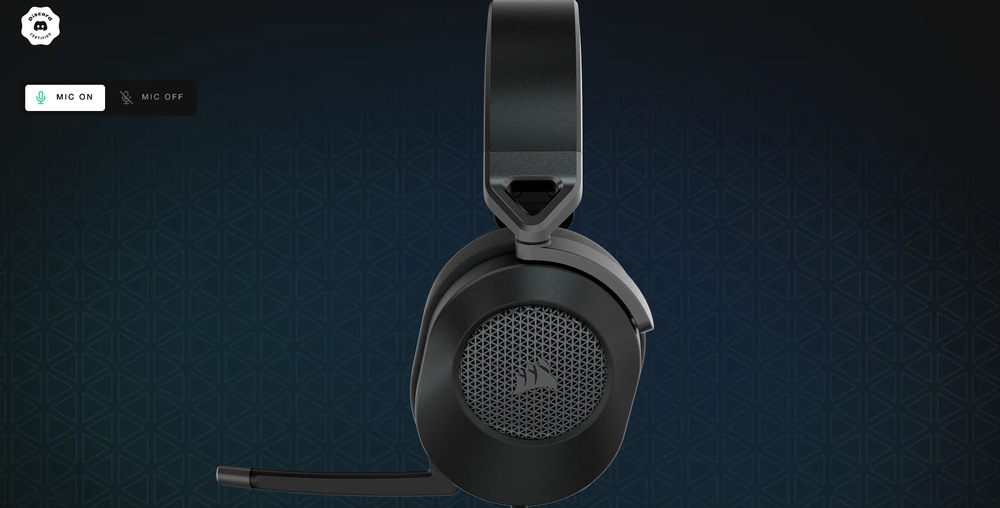 Headset Corsair HS65 Surround bílý Corsair HS65 Surround