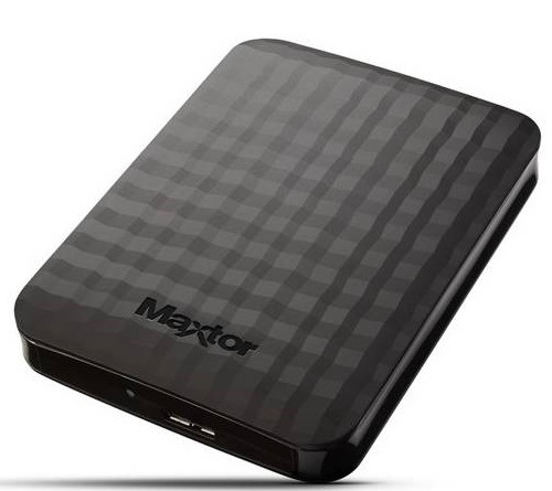 Externí pevný disk 2,5" Maxtor M3 Portable 2TB černý