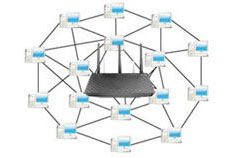 Router Asus RT-AC66U - AC1750 dvoupásmový Gigabit Wi-Fi router Router Asus RT-AC66U - AC1750 dvoupásmový Gigabit Wi-Fi router