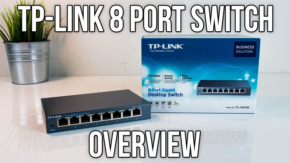 Switch TP-Link TL-SG108 Switch TP-Link TL-SG108