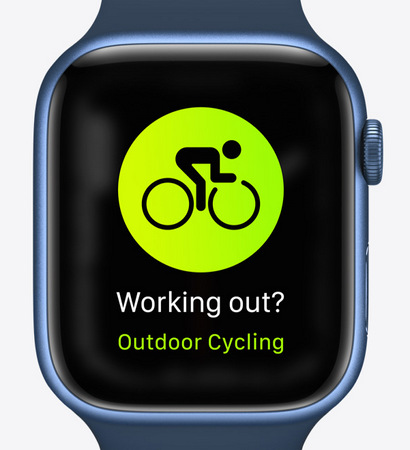 Chytré hodinky Apple Watch Nike Series 7 GPS, 45mm pouzdro z hvězdně bílého hliníku - platinový / černý sportovní řemínek Chytré hodinky Apple Watch Nike Series 7 GPS, 45mm pouzdro z hvězdně bílého hliníku - platinový / černý sportovní řemínek