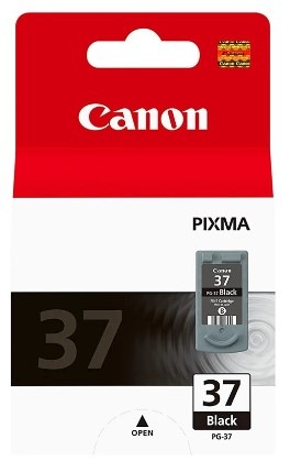 Inkoustová náplň Canon PG-37Bk, 220 stran černá