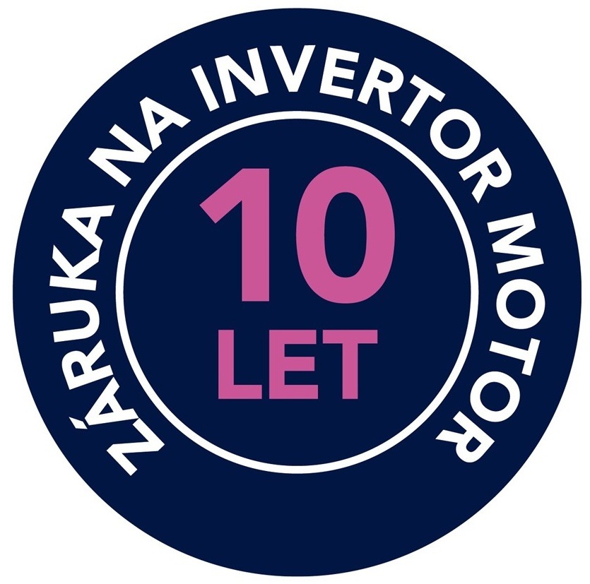 10 let záruka na invertorový motor