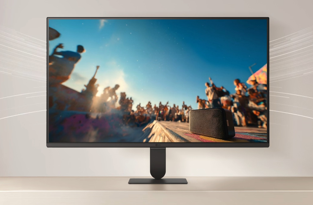 Monitor LG 27U511SB-W bílý LG 27U511SB-W zaujme i integrovanými reproduktory