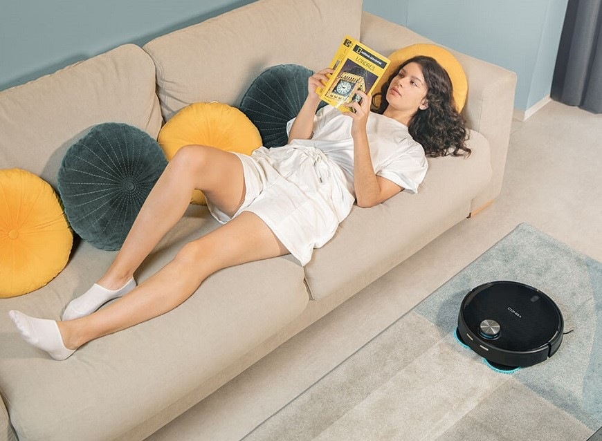 Robotický vysavač Cecotec Conga 11090 Spin Revolution Home&Wash černý Robotický vysavač Cecotec Conga 11090 Spin Revolution Home&Wash černý