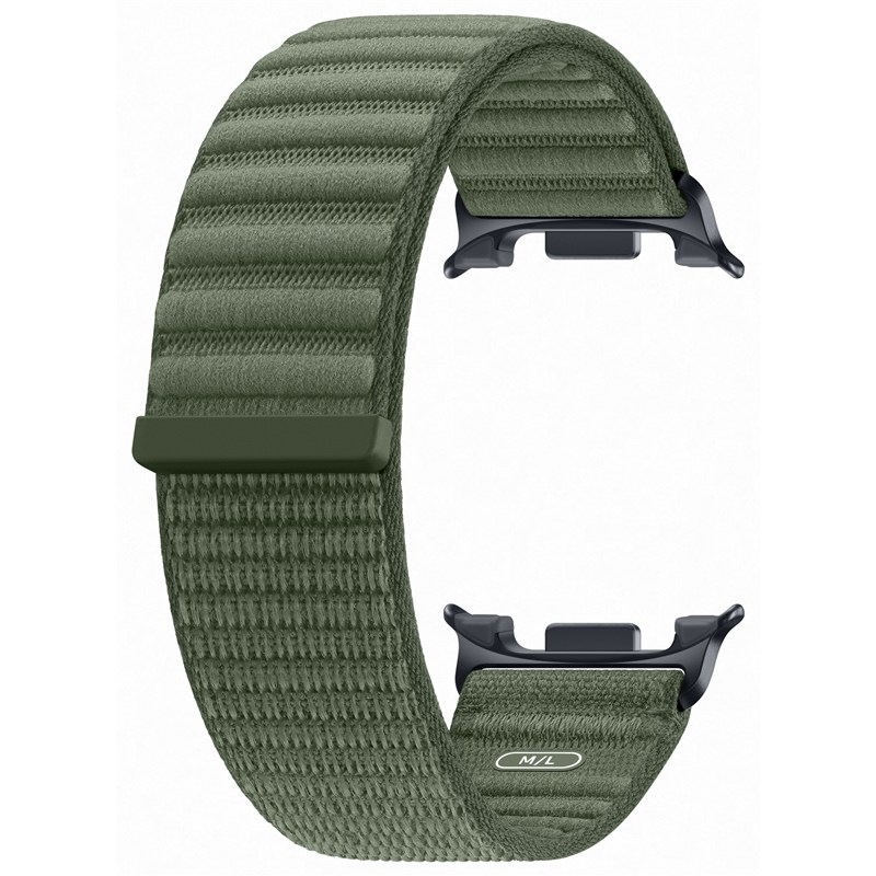 Řemínek Samsung Mobile Látkový (velikost M/L) Galaxy Watch9 zelený