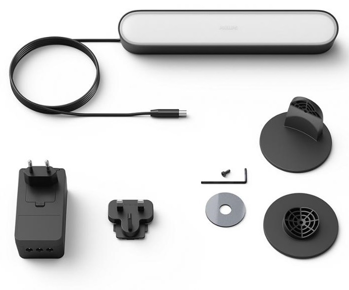 Stolní svítidlo Philips Hue Play White and Color Ambiance Single Pack černé
