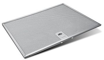 Odsavač par Bosch DFR067A50 stříbrný Dvojitý tukový filtr