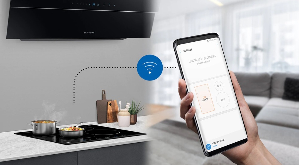 Indukční varná deska Samsung NZ64N9777GK/E1 černá Indukční varná deska Samsung NZ64N9777GK/E1 černá