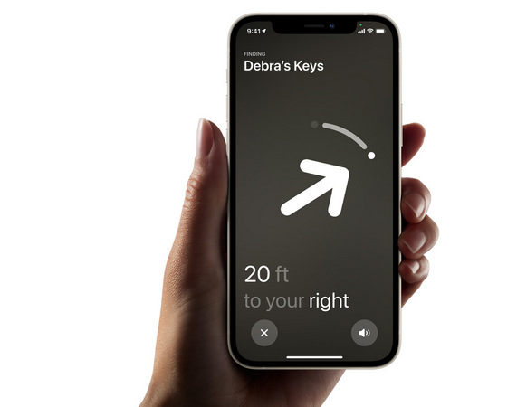 Lokátor Apple AirTag (4 ks) bílý