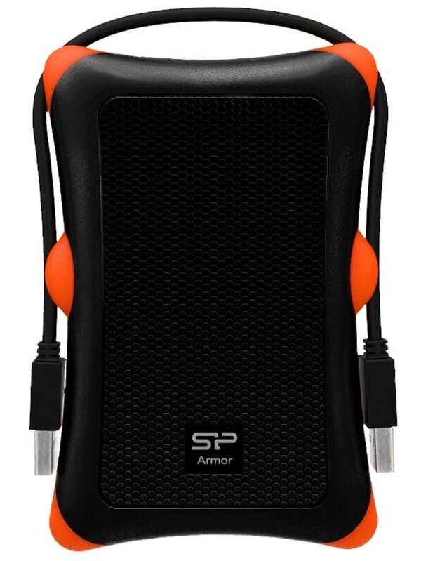 Externí pevný disk 2,5" Silicon Power Armor A30 2TB černý/oranžový