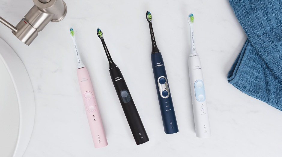 Zubní kartáček Philips Sonicare 5100 HX6850/47 černý Zubní kartáček Philips Sonicare 5100 HX6850/47 černý