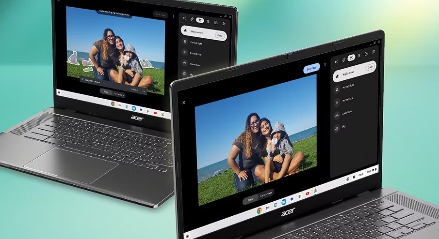 Notebook Acer Chromebook Plus 514 (CB514-5HT-34JB) šedý