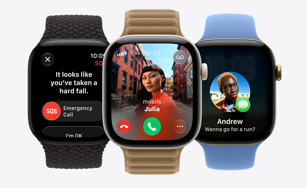 Chytré hodinky Apple Watch Series 12 GPS 46 mm černý hliník, černý sportovní řemínek - M/L Apple Watch Series 12 podporují i platby přes Apple Pay